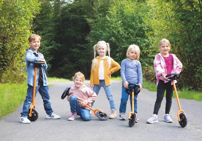TopTrike Wheelie 4er Set